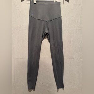 Tanks Compression Sculpting Gray High-Waisted Leggings
